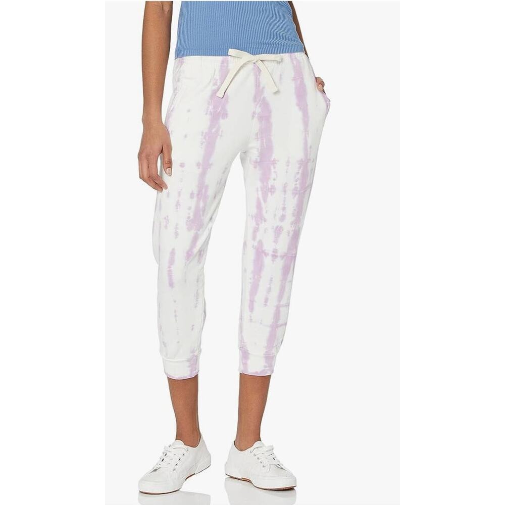 Monrow Violet Tie Dye Joggers - S